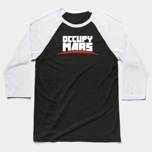 Space Travel Mission To The Planet Mars Baseball T-Shirt